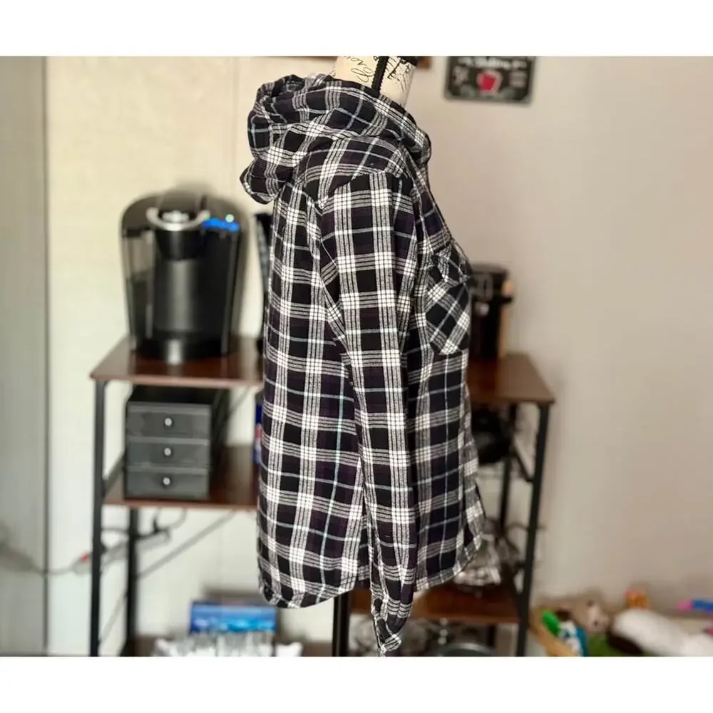 Women’s Boston Traders Flannel Plaid Jacket Size Small